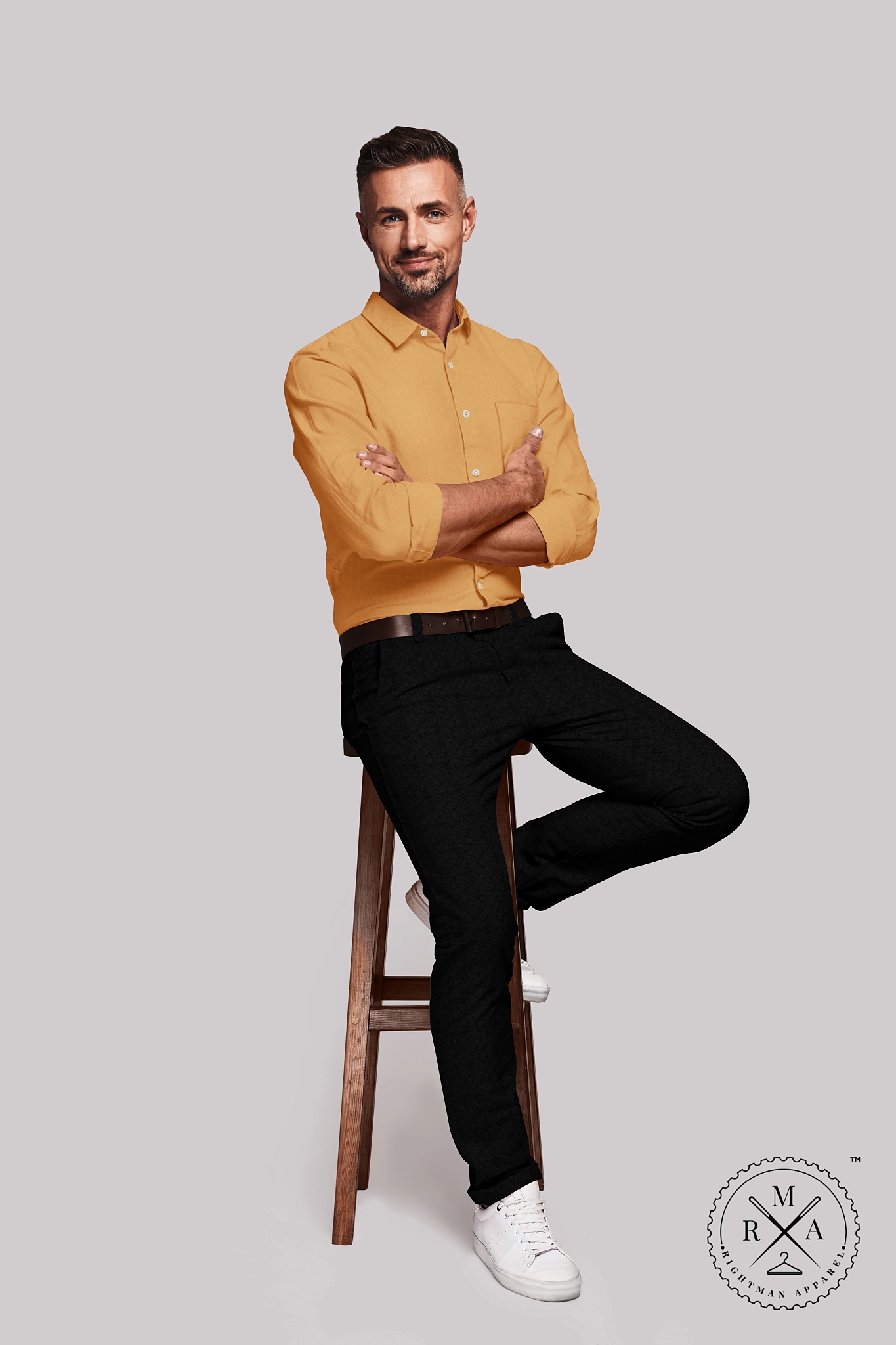 Radiant Yellow Orange Shirt SH167